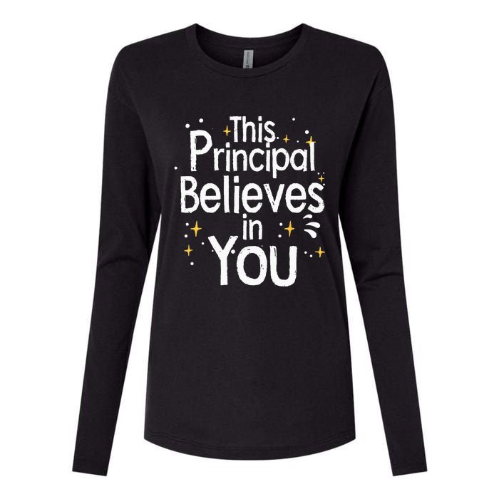 Cute Principal For Men Women School Head Principal Womens Cotton Relaxed Long Sleeve T-Shirt