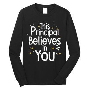 Cute Principal For Men Women School Head Principal Long Sleeve Shirt