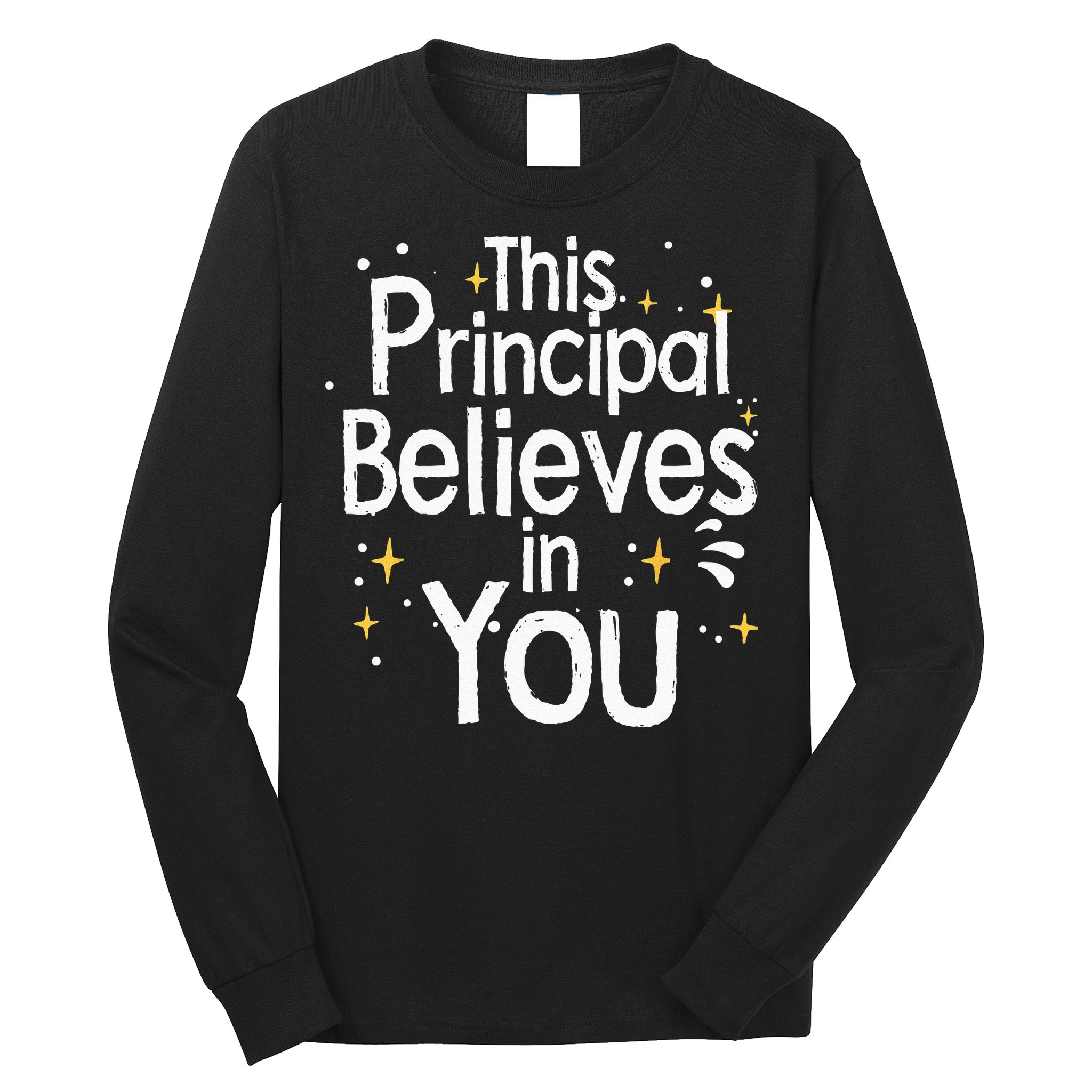 Cute Principal For Men Women School Head Principal Long Sleeve Shirt