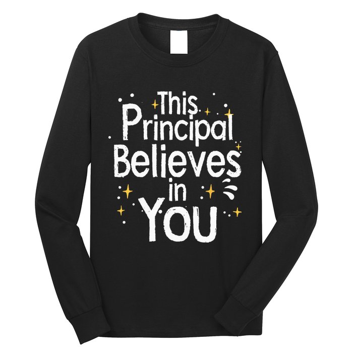 Cute Principal For Men Women School Head Principal Long Sleeve Shirt