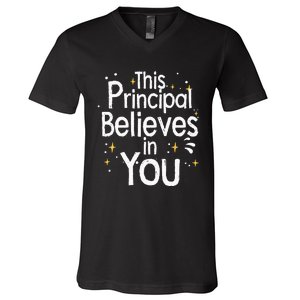 Cute Principal For Men Women School Head Principal V-Neck T-Shirt