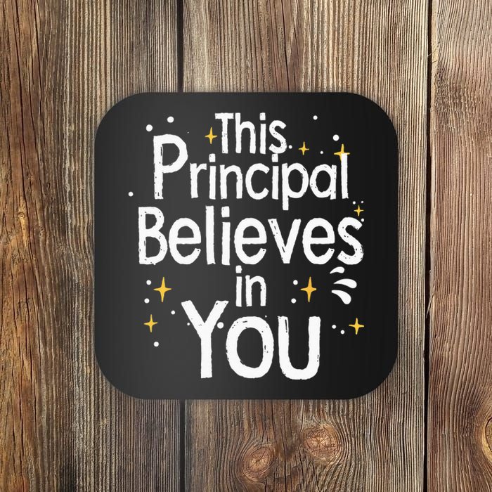 Cute Principal For Men Women School Head Principal Coaster