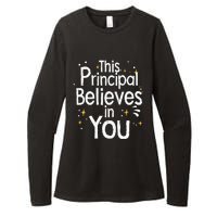 Cute Principal For Men Women School Head Principal Womens CVC Long Sleeve Shirt