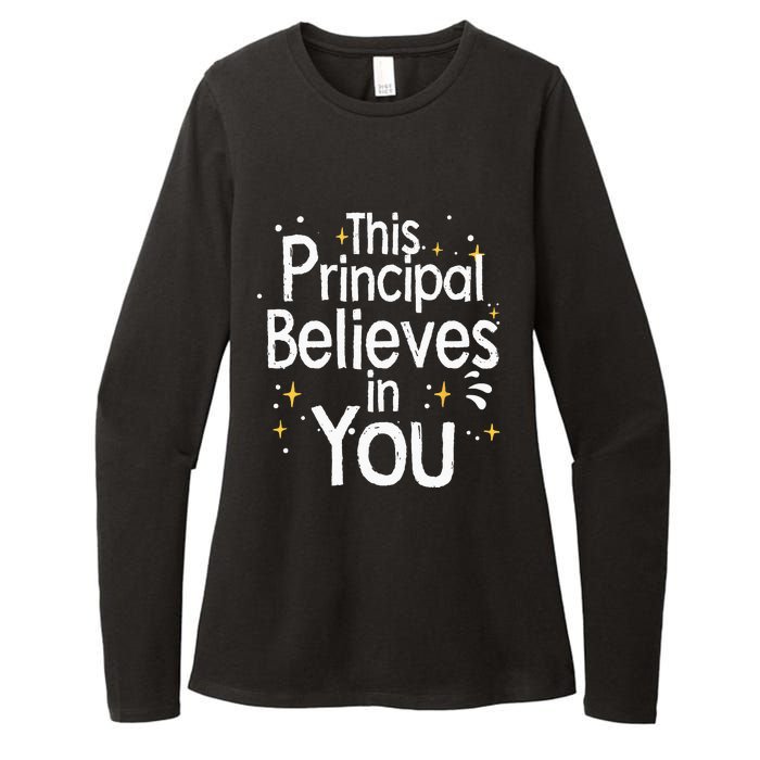 Cute Principal For Men Women School Head Principal Womens CVC Long Sleeve Shirt