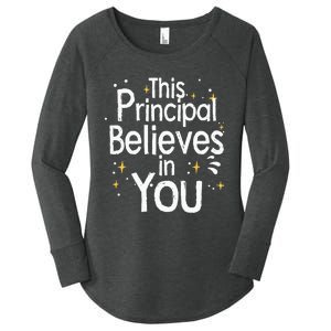 Cute Principal For Men Women School Head Principal Women's Perfect Tri Tunic Long Sleeve Shirt