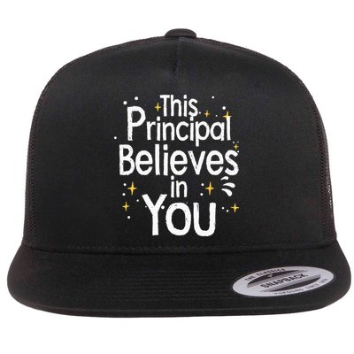 Cute Principal For Men Women School Head Principal Flatbill Hat