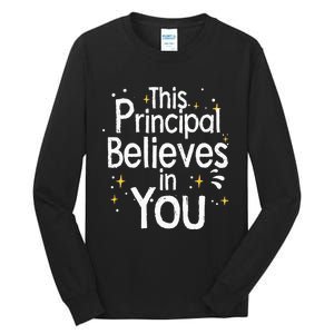 Cute Principal For Men Women School Head Principal Tall Long Sleeve T-Shirt