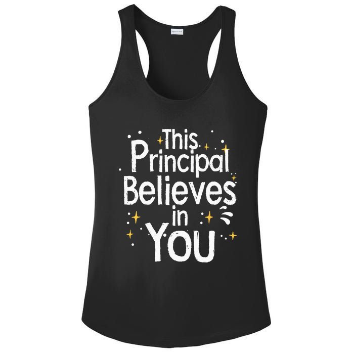 Cute Principal For Men Women School Head Principal Ladies PosiCharge Competitor Racerback Tank