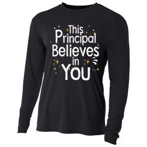 Cute Principal For Men Women School Head Principal Cooling Performance Long Sleeve Crew