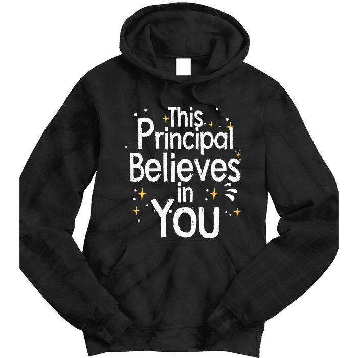 Cute Principal For Men Women School Head Principal Tie Dye Hoodie