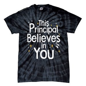 Cute Principal For Men Women School Head Principal Tie-Dye T-Shirt