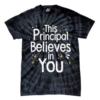 Cute Principal For Men Women School Head Principal Tie-Dye T-Shirt