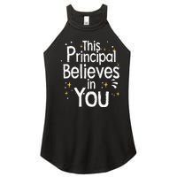 Cute Principal For Men Women School Head Principal Women's Perfect Tri Rocker Tank