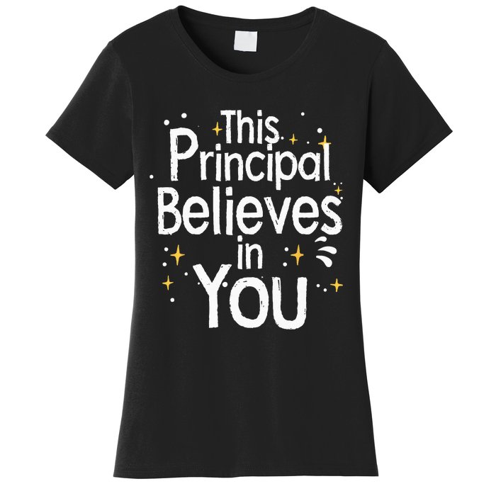 Cute Principal For Men Women School Head Principal Women's T-Shirt