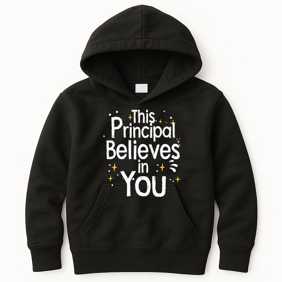 Cute Principal For Men Women School Head Principal Kids Hoodie