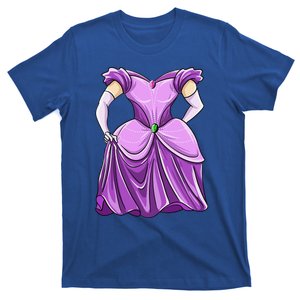 Cool Princess Funny Lazy DIY Royal Halloween Costume Gift T-Shirt