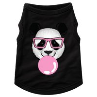 Cool Panda Face Eating Gum And Makes A Bubble  Doggie Tank