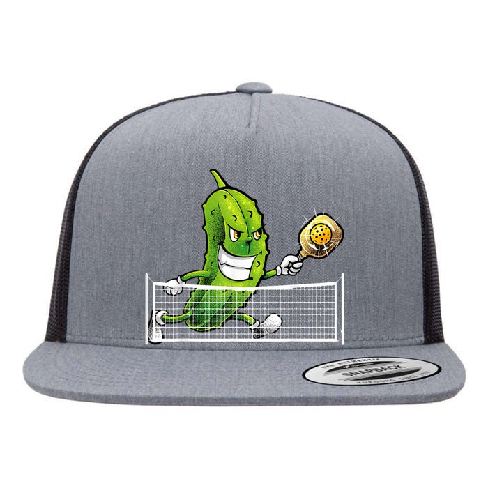 Cute Pickleball For Men Women Racket Sport Pickleball Lover Flat Bill Trucker Hat