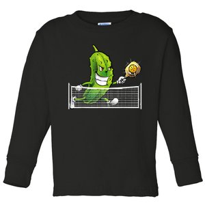 Cute Pickleball For Men Women Racket Sport Pickleball Lover Toddler Long Sleeve Shirt