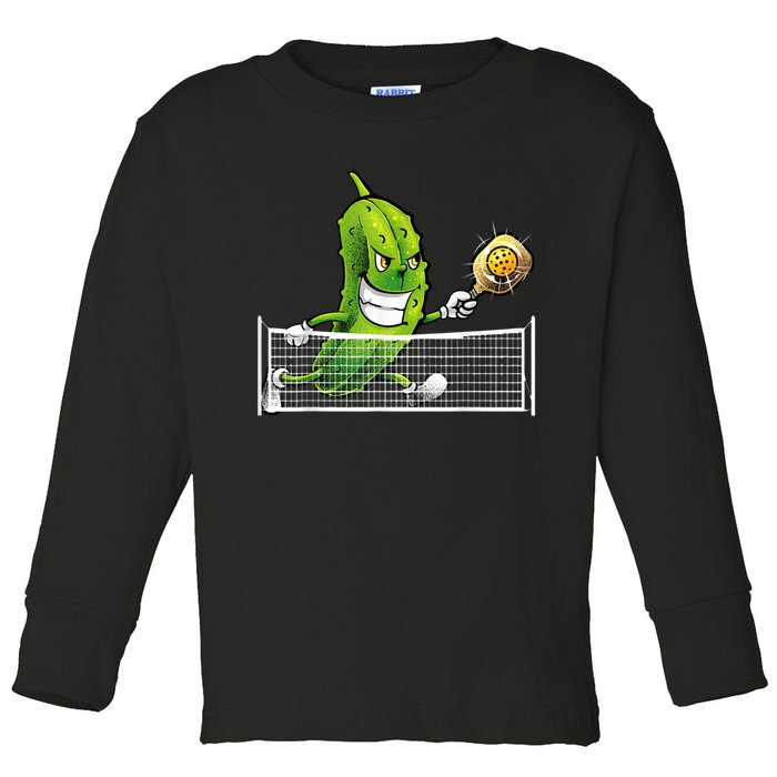 Cute Pickleball For Men Women Racket Sport Pickleball Lover Toddler Long Sleeve Shirt