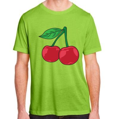 Cherry Pocket Fruit Lover Sweet Bomb Farmer Red Cherries Gift Adult ChromaSoft Performance T-Shirt