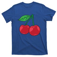 Cherry Pocket Fruit Lover Sweet Bomb Farmer Red Cherries Gift T-Shirt