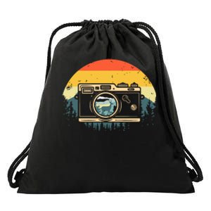 Cool Photography For Women Photographer Camera Lover Drawstring Bag