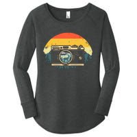 Cool Photography For Women Photographer Camera Lover Women's Perfect Tri Tunic Long Sleeve Shirt