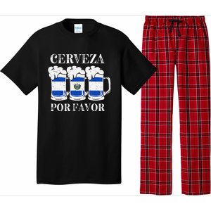 Cerveza Por Favor Salvadoran Beer Pupusas Tamales Party Pajama Set