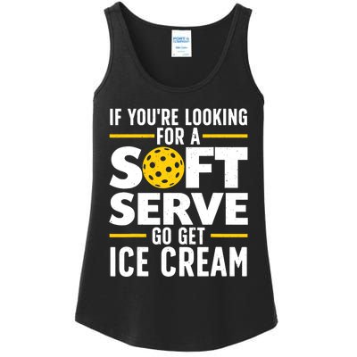 Cool Pickleball For Wo Pickle Ball Player Soft Serve Ladies Essential Tank