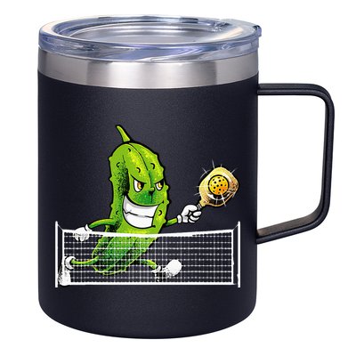 Cute Pickleball For Men Women Racket Sport Pickleball Lover 12oz Stainless Steel Coffee Mug