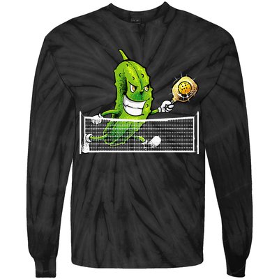 Cute Pickleball For Men Women Racket Sport Pickleball Lover Tie-Dye Long Sleeve Shirt