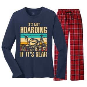 Cool Photography For Men Women Photographer Camera Gear Lens Women's Long Sleeve Flannel Pajama Set 