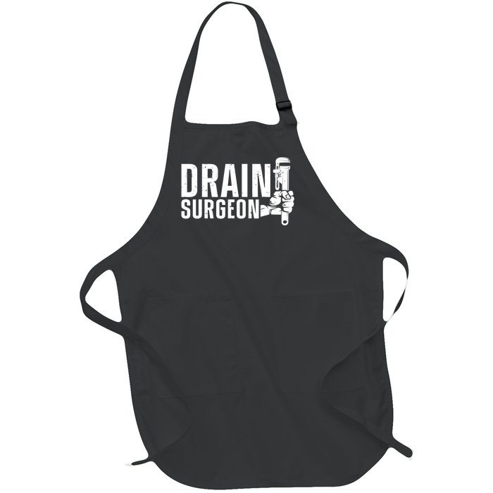 Cute Plumber For Plumbing Pipe Plumbers Pipefitter Full-Length Apron With Pockets