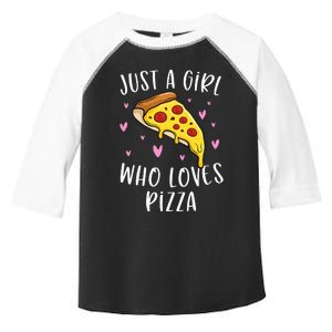 Cute Pizza For Just A Girl Who Loves Pizza Toddler Fine Jersey T-Shirt