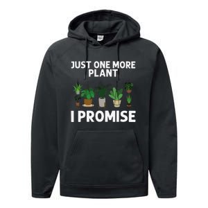 Cool Plant For  Pot Gardener Plant Lover Gardening Performance Fleece Hoodie