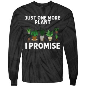 Cool Plant For  Pot Gardener Plant Lover Gardening Tie-Dye Long Sleeve Shirt