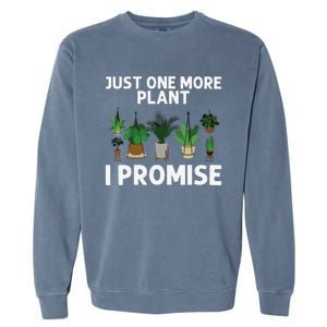 Cool Plant For  Pot Gardener Plant Lover Gardening Garment-Dyed Sweatshirt