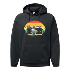 Cool Photography For Men Women Photographer Camera Lover Performance Fleece Hoodie