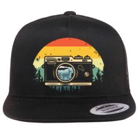 Cool Photography For Men Women Photographer Camera Lover Flat Bill Trucker Hat