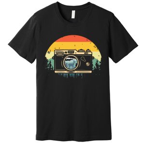 Cool Photography For Men Women Photographer Camera Lover Premium T-Shirt