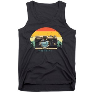 Cool Photography For Men Women Photographer Camera Lover Tank Top