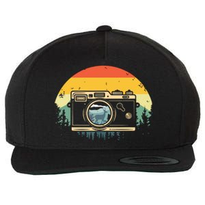 Cool Photography For Men Women Photographer Camera Lover Wool Snapback Cap