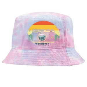 Cool Photography For Men Women Photographer Camera Lover Tie-Dyed Bucket Hat