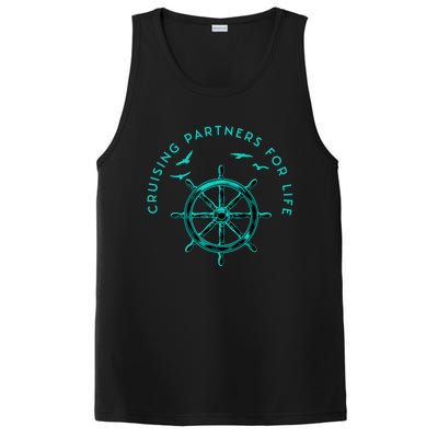 Cruising Partners For Life Husband And Wife Gift PosiCharge Competitor Tank