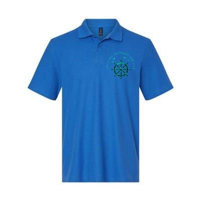 Cruising Partners For Life Husband And Wife Gift Softstyle Adult Sport Polo