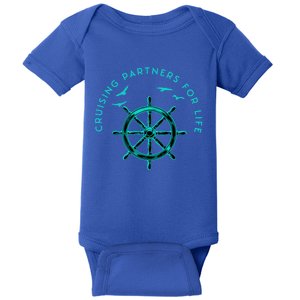 Cruising Partners For Life Husband And Wife Gift Baby Bodysuit