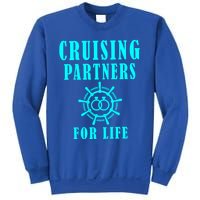 Cruising Partners For Life Wife Husband Couples Sailor Gift Sweatshirt