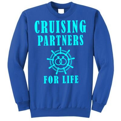 Cruising Partners For Life Wife Husband Couples Sailor Gift Sweatshirt