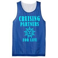 Cruising Partners For Life Wife Husband Couples Sailor Gift Mesh Reversible Basketball Jersey Tank